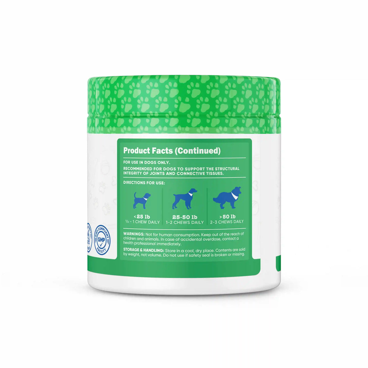 Nutricost Pets Hip & Joint Support [60 Chews] [Beef]