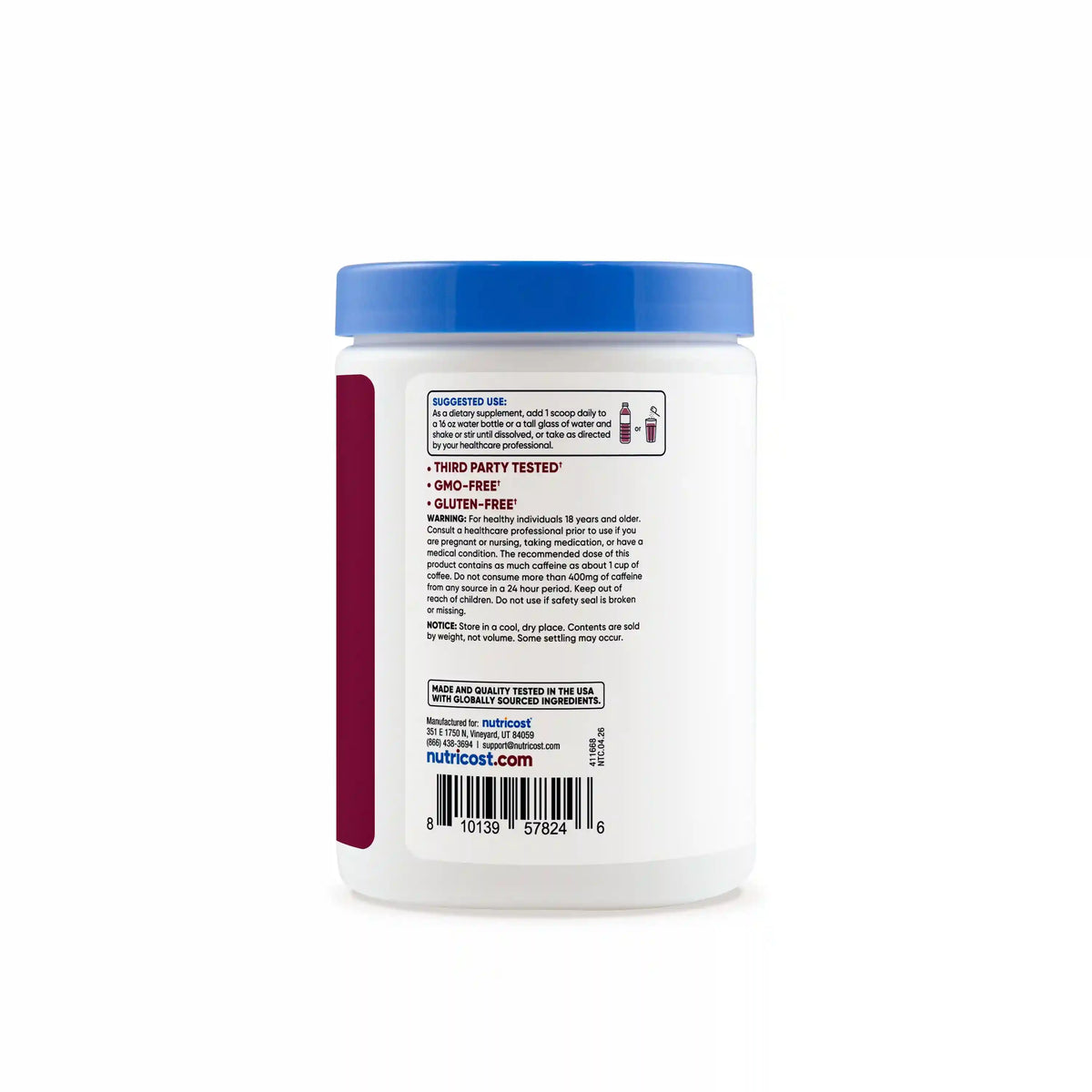 Nutricost Hydration + Energy Powder
