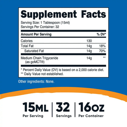 Nutricost MCT Oil