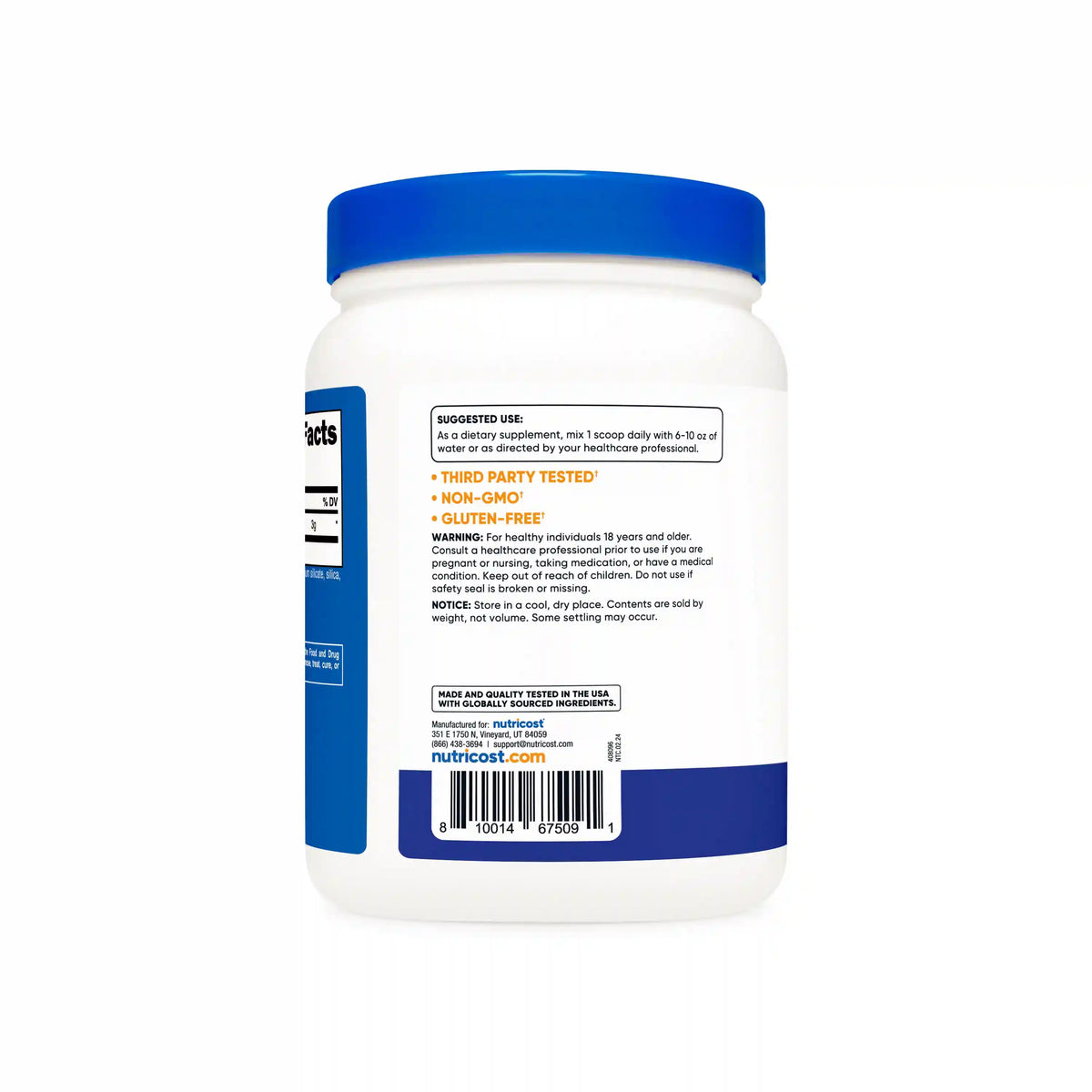 Nutricost L-Citrulline Malate (2:1) Flavored Powder