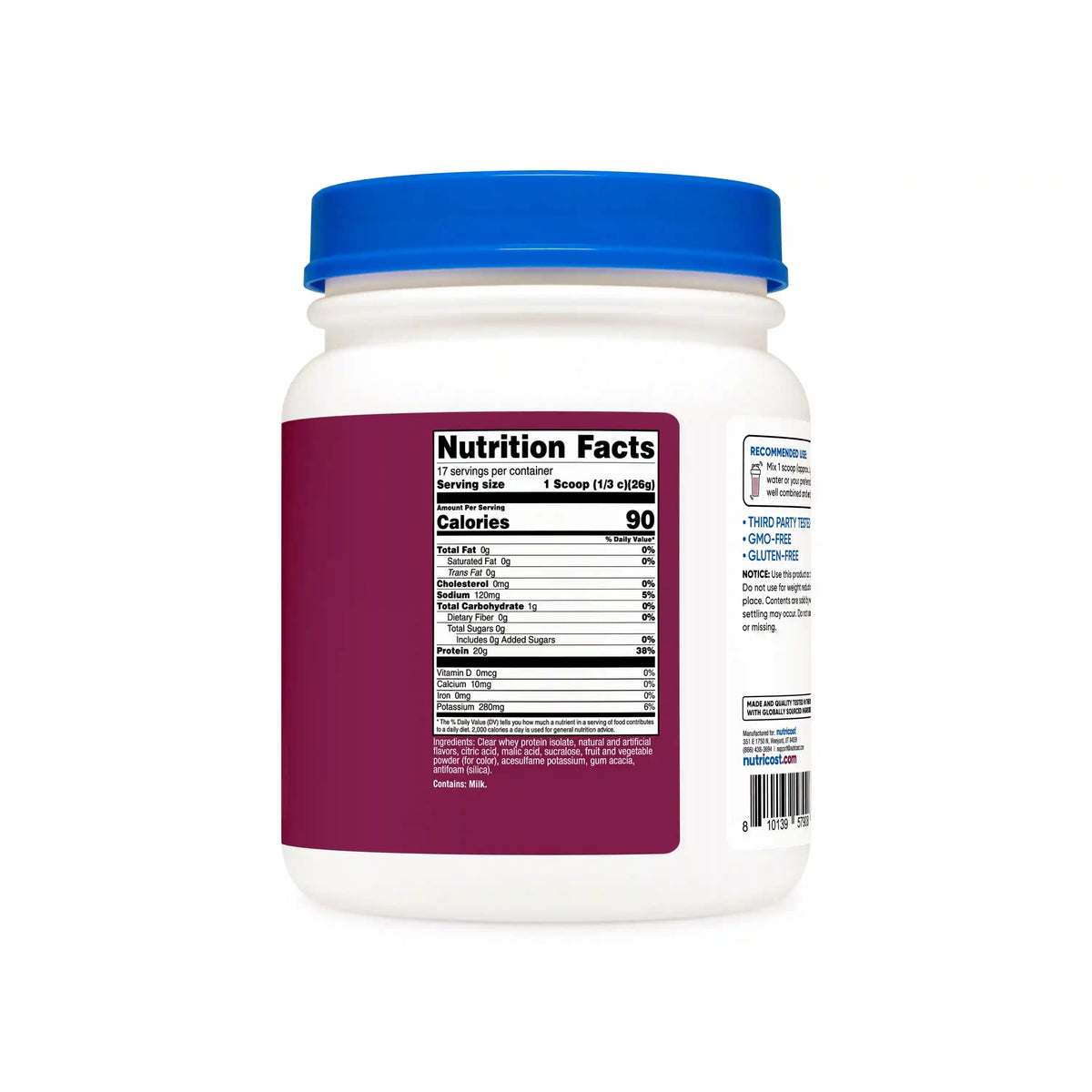 Nutricost Clear Whey Protein Isolate [OFFER]