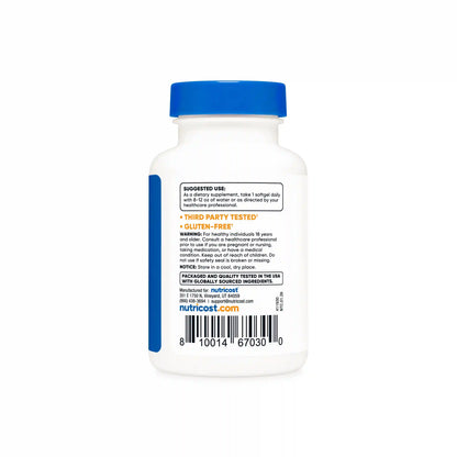 Nutricost Zeaxanthin (with Lutein) Softgels