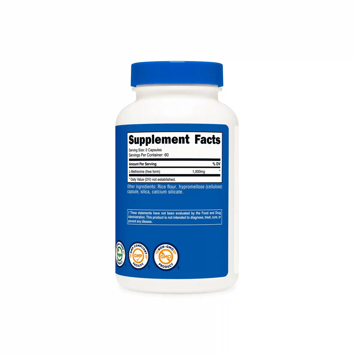 Nutricost L-Methionine Capsules