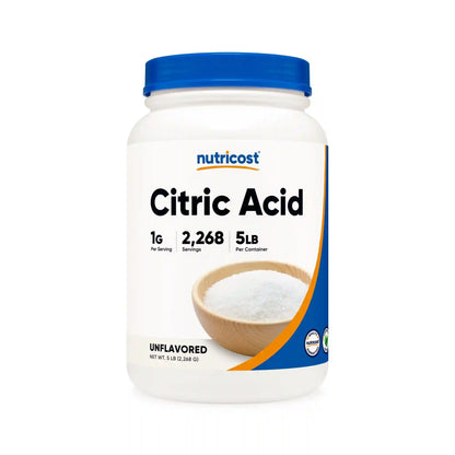 Nutricost Citric Acid Powder