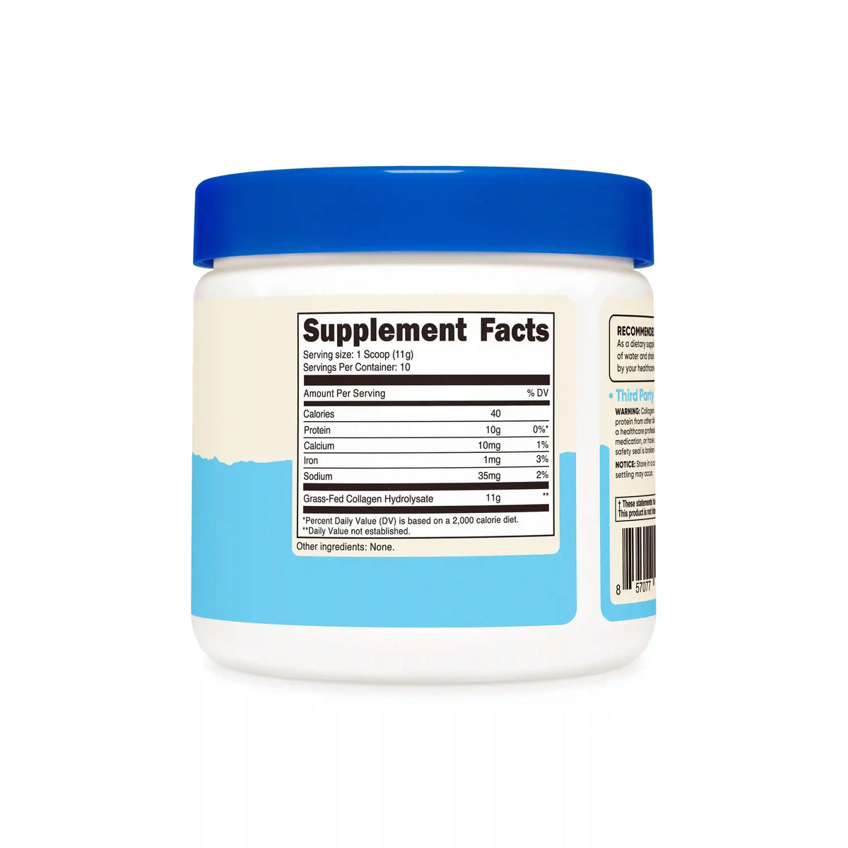 Nutricost Grass-Fed Bovine Collagen Hydrolysate Powder