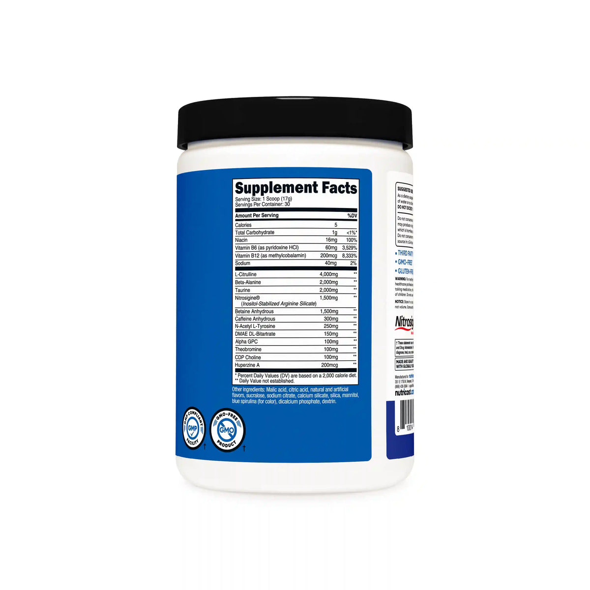Nutricost Pre-X Workout Complex Powder