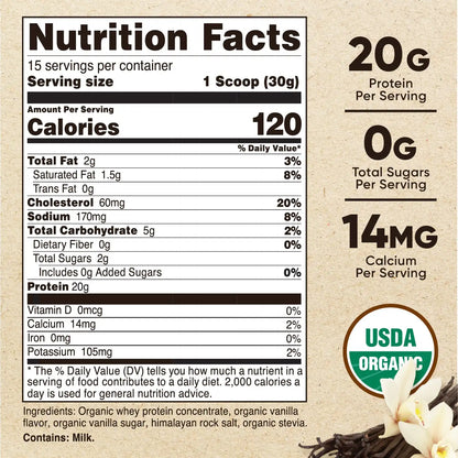 Nutricost Organic Whey Protein Powder