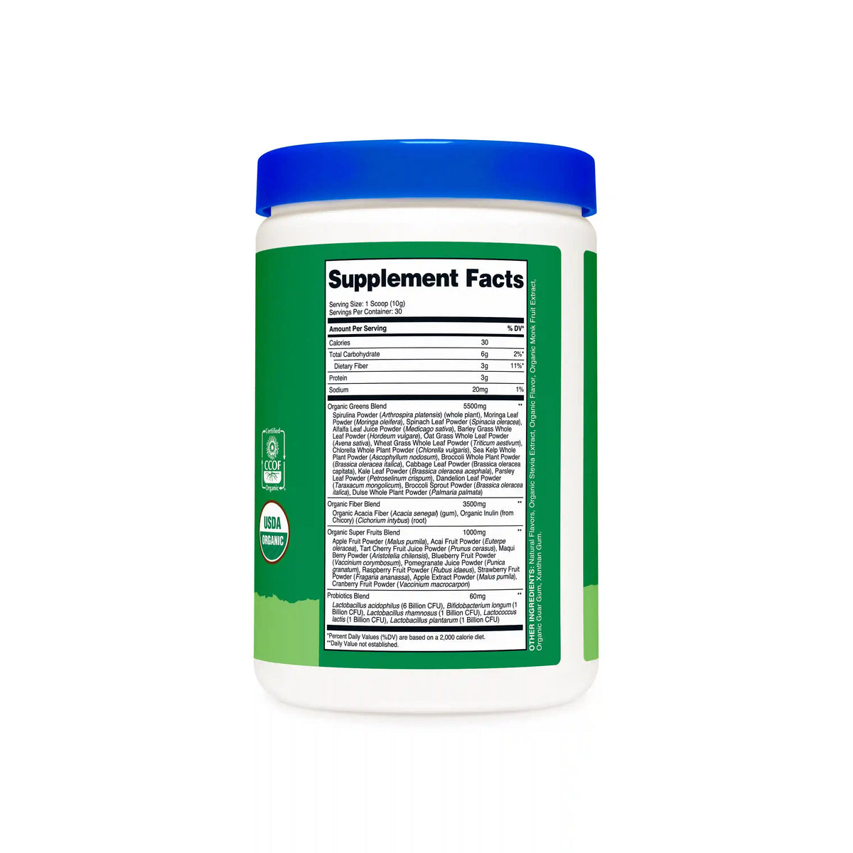 Nutricost Organic Super Greens Powder