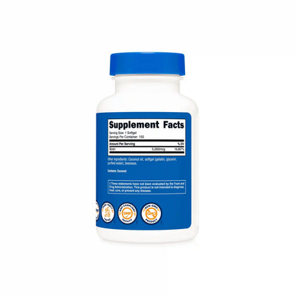 Nutricost Biotin Softgels