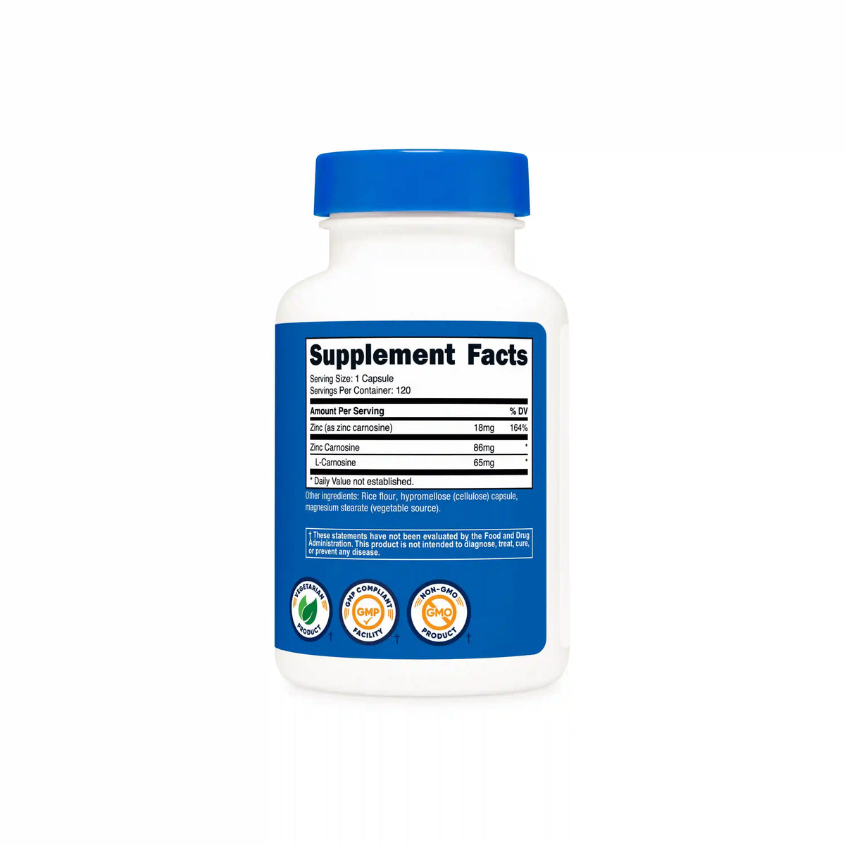 Nutricost Zinc Carnosine Capsules