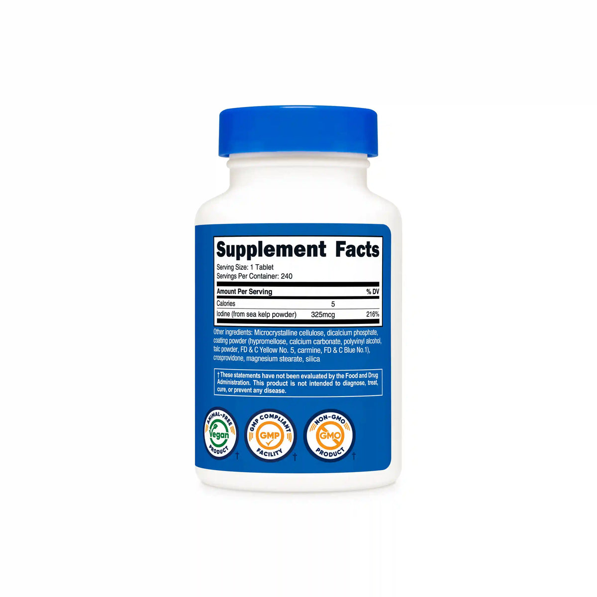 Nutricost Iodine Tablets