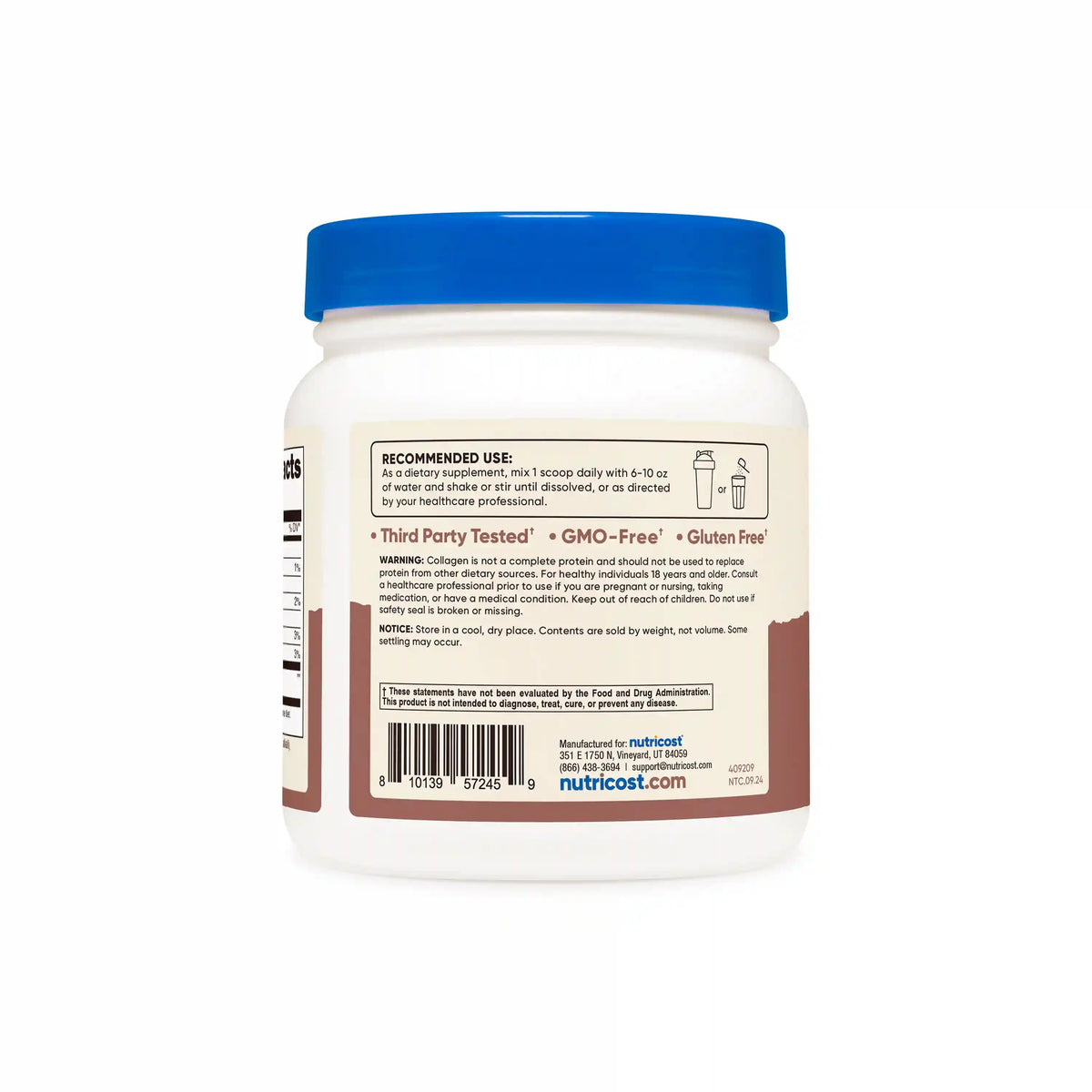Nutricost Wild-Caught Marine Collagen Powder
