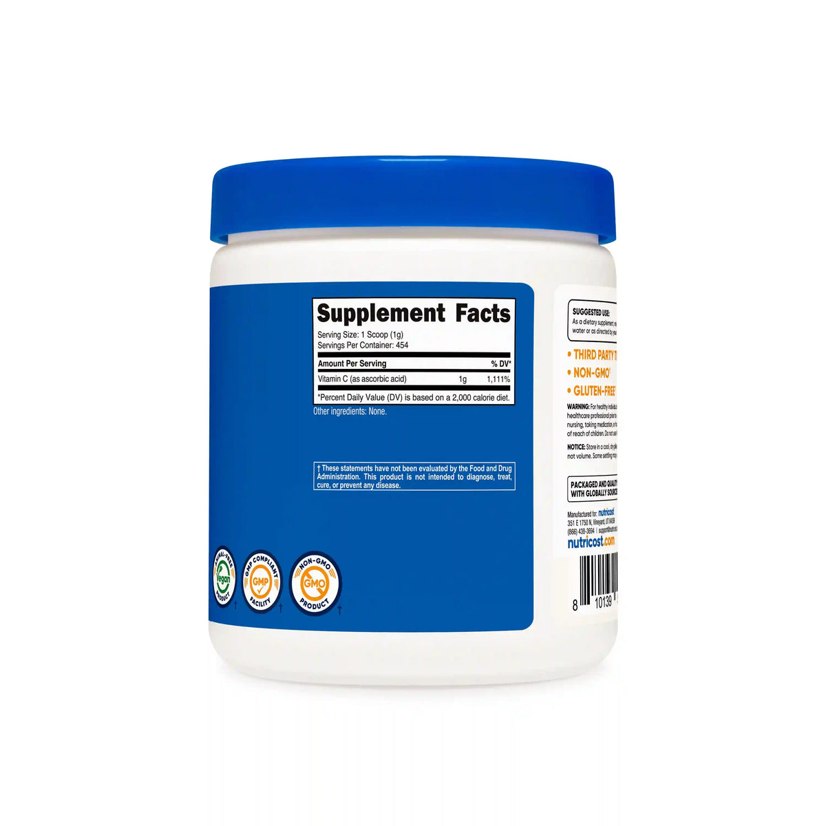 Nutricost Vitamin C Powder