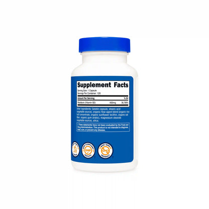 Nutricost Vitamin B2 Riboflavin Capsules