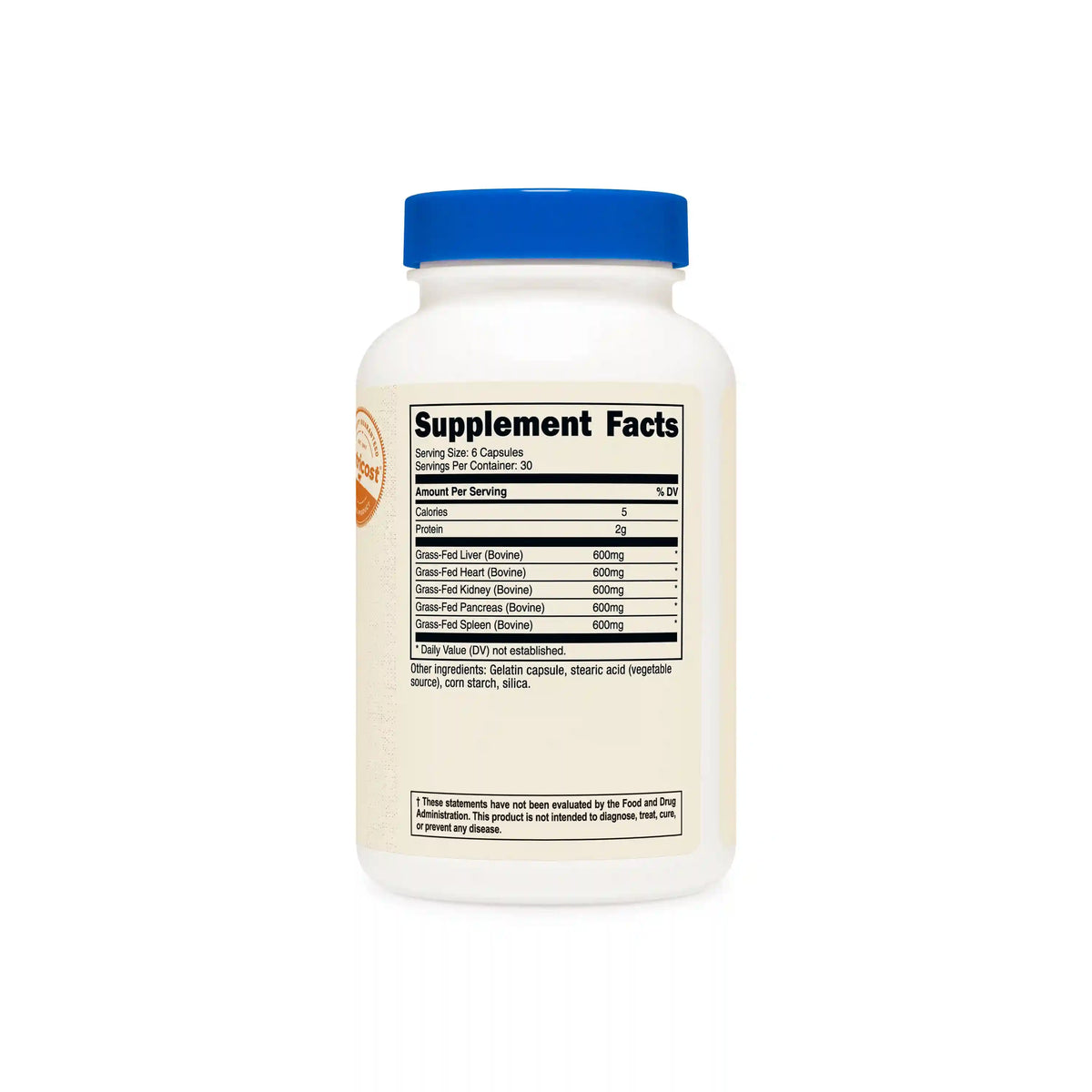 Nutricost Grass Fed Beef Organs