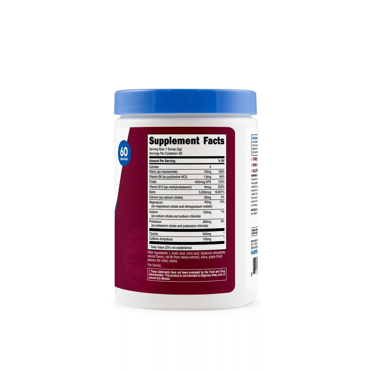 Nutricost Hydration + Energy Powder