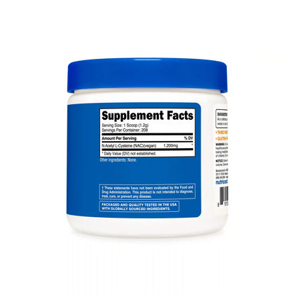 Nutricost N-Acetyl Cysteine (NAC) Vegetarian Powder