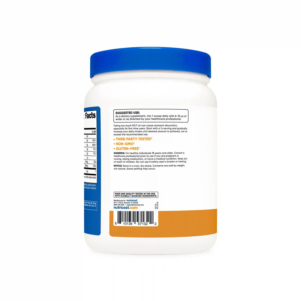 Nutricost MCT Oil Powder
