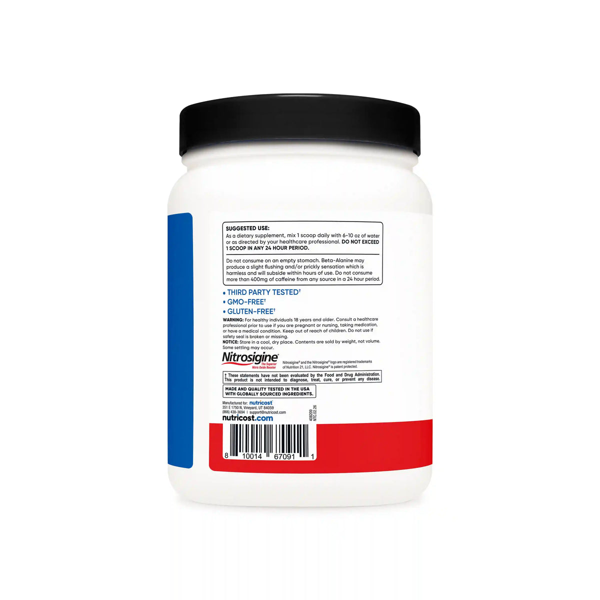 Nutricost Pre-X Workout Complex Powder