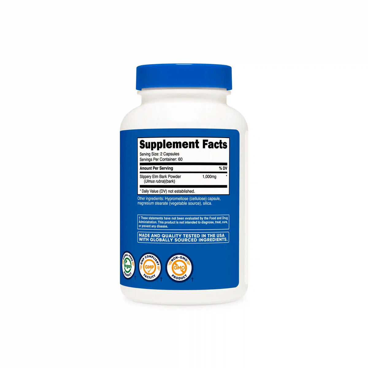 Nutricost Slippery Elm Bark Capsules