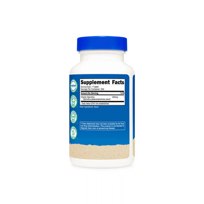Nutricost Organic Spirulina Tablets