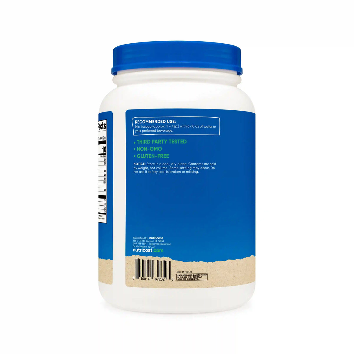 Nutricost Organic Acacia Fiber Powder