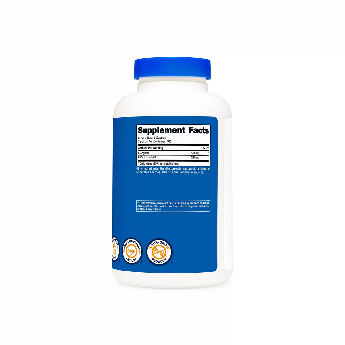 Nutricost L-Arginine L-Ornithine Capsules