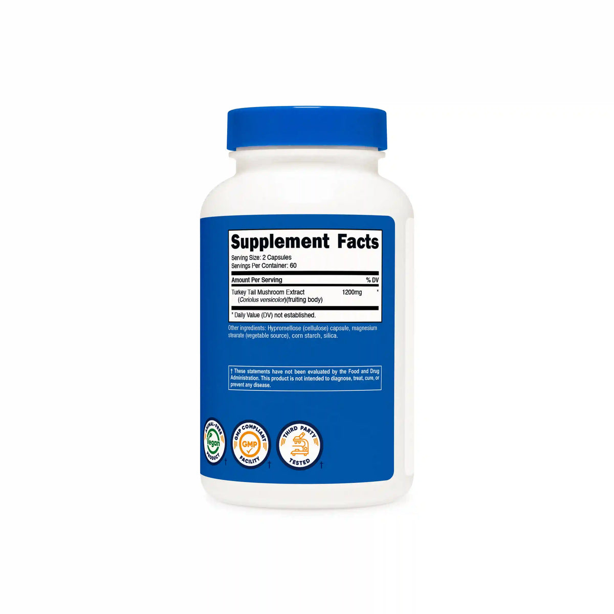 Nutricost Turkey Tail Mushroom Capsules