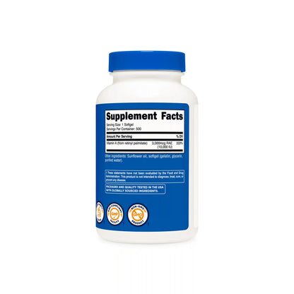 Nutricost Vitamin A Softgels