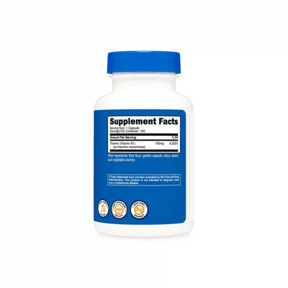 Nutricost Vitamin B1 Thiamine Capsules