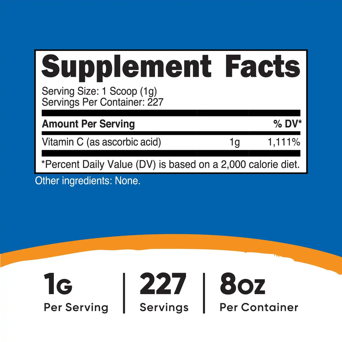 Nutricost Vitamin C Powder
