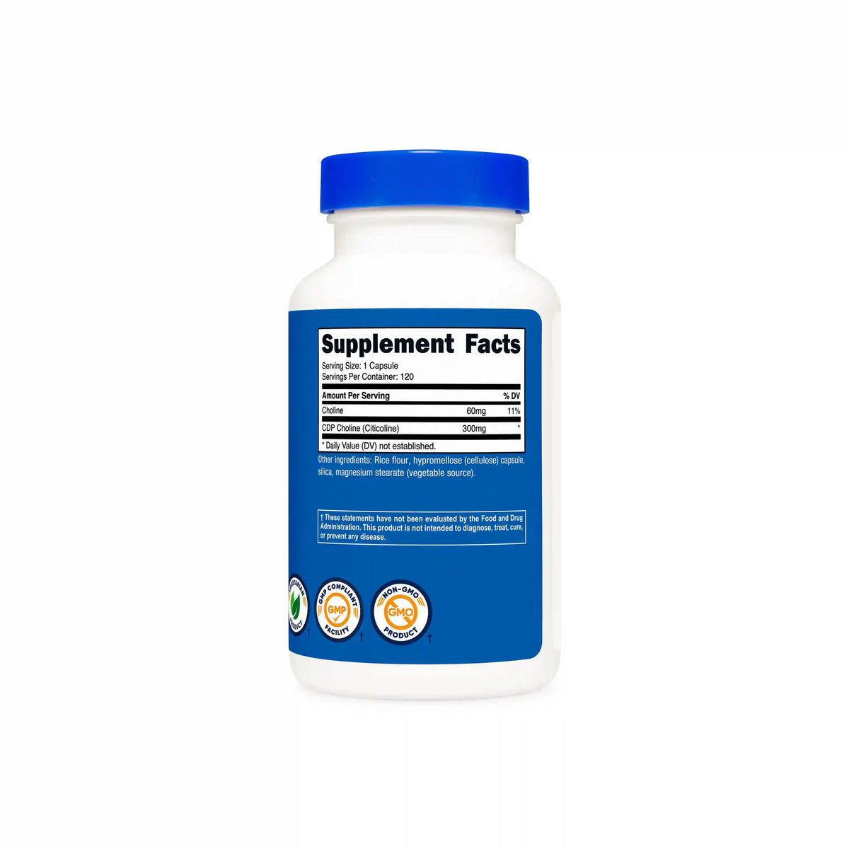 Nutricost CDP Choline Capsules