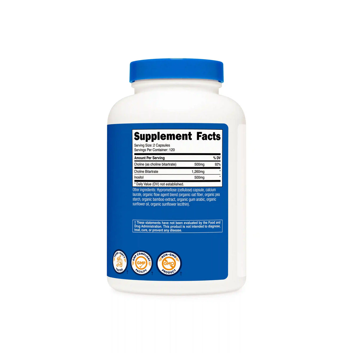 Nutricost Choline & Inositol Supplement