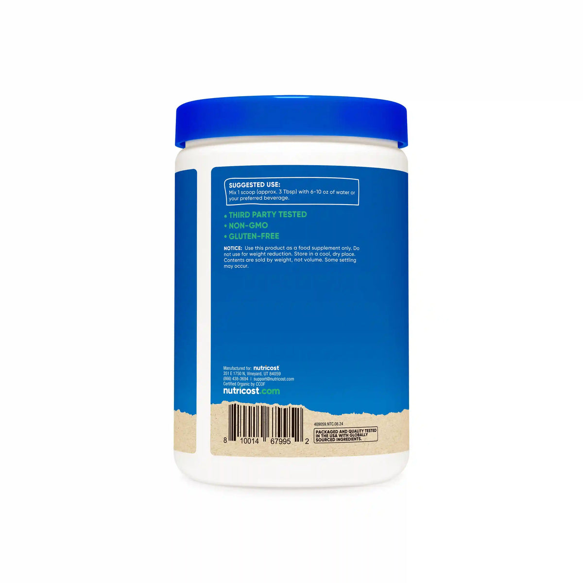 Nutricost Organic Egg White Protein