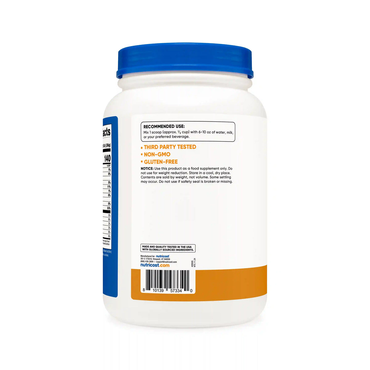 Nutricost Whey Protein Isolate Powder