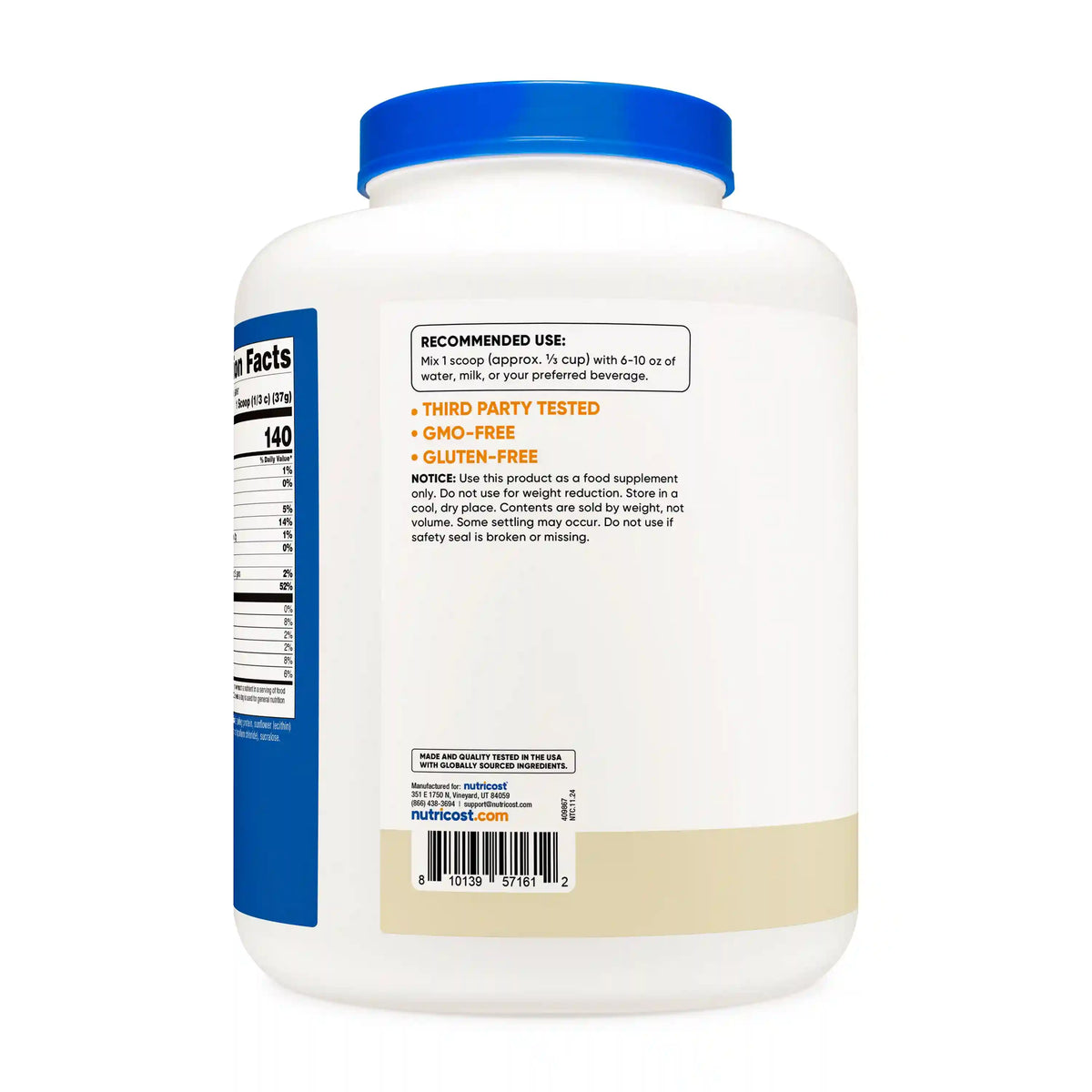 Nutricost Whey Protein Isolate Powder
