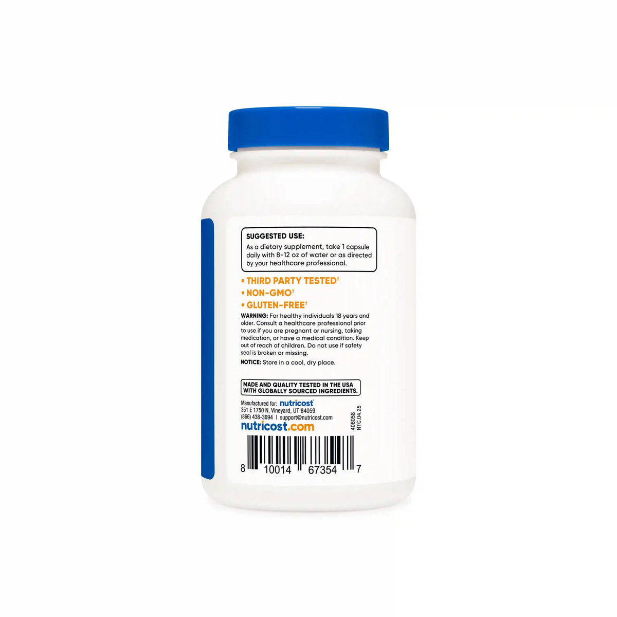 Nutricost Zinc Picolinate (30mg)