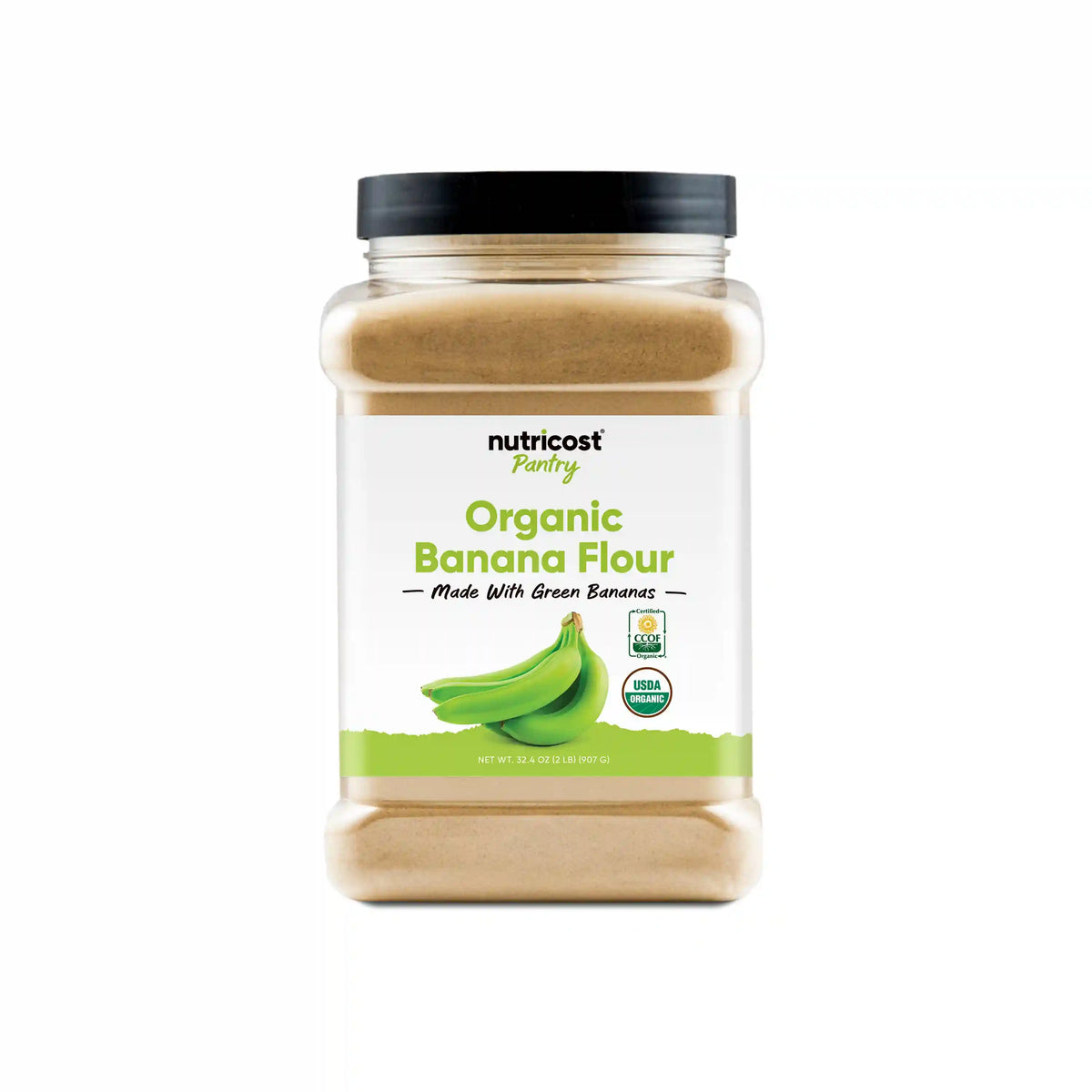 Nutricost Pantry Organic Green Banana Flour