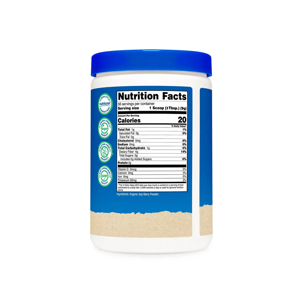 Nutricost Organic Goji Berry Powder