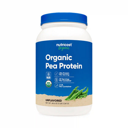 Nutricost Organic Pea Protein Powder