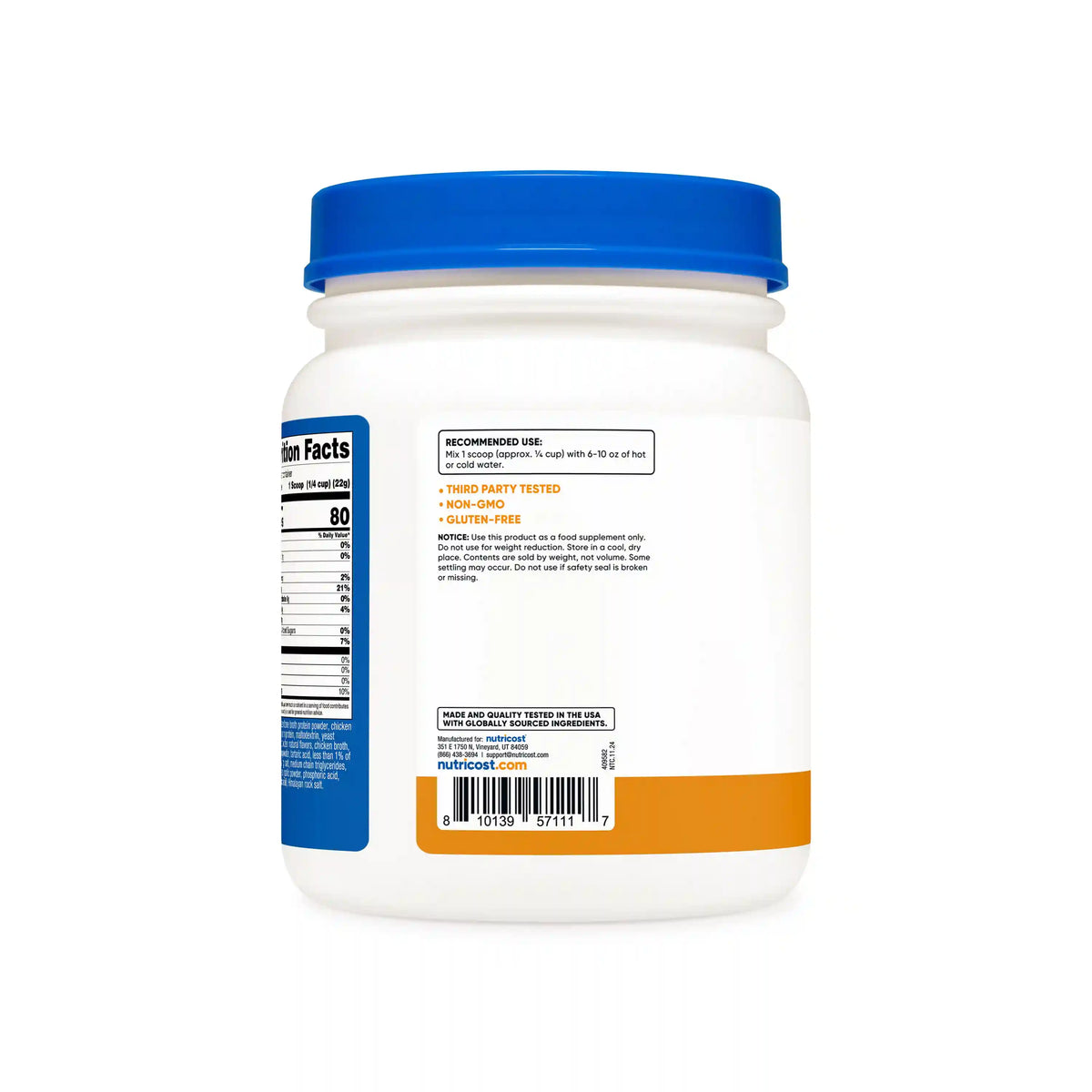 Nutricost Chicken Bone Broth Protein