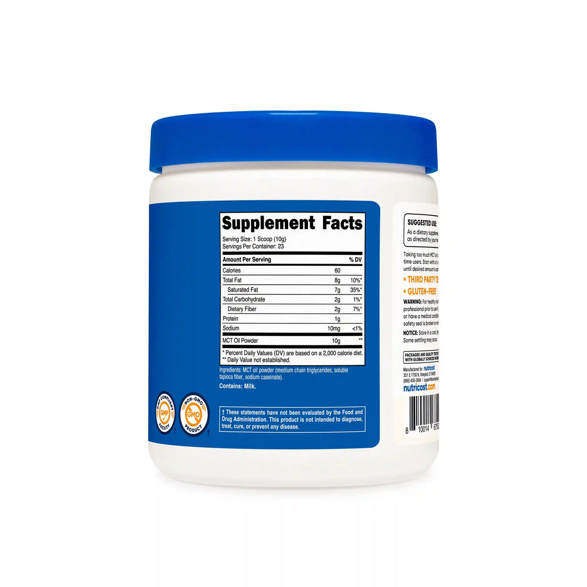 Nutricost MCT Oil Powder