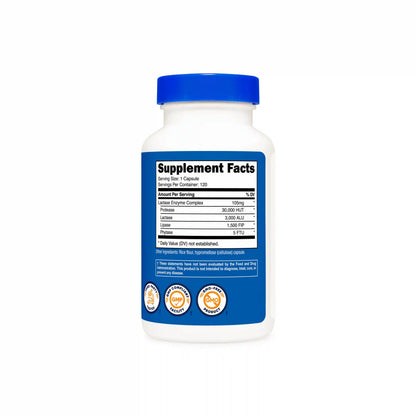 Nutricost Lactase Enzyme Complex Capsules