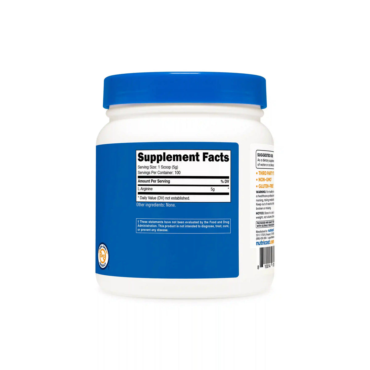 Nutricost L-Arginine Powder