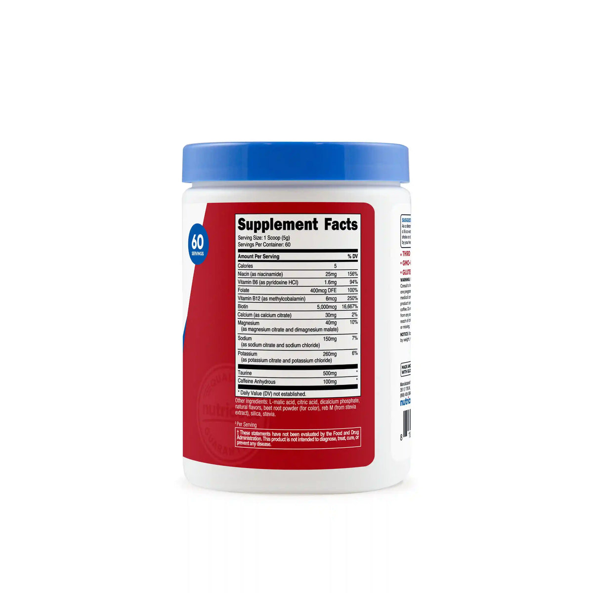 Nutricost Hydration + Energy Powder