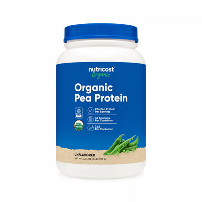 Nutricost Organic Pea Protein Powder