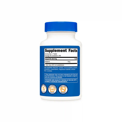 Nutricost Melatonin Tablets (Fast Dissolve)