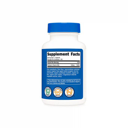Nutricost Vitamin B2 Riboflavin Capsules