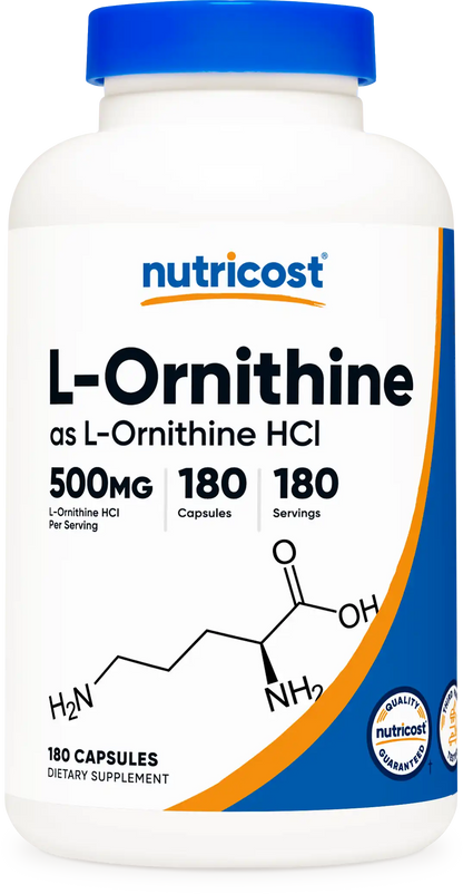 Nutricost L-Ornithine Capsules