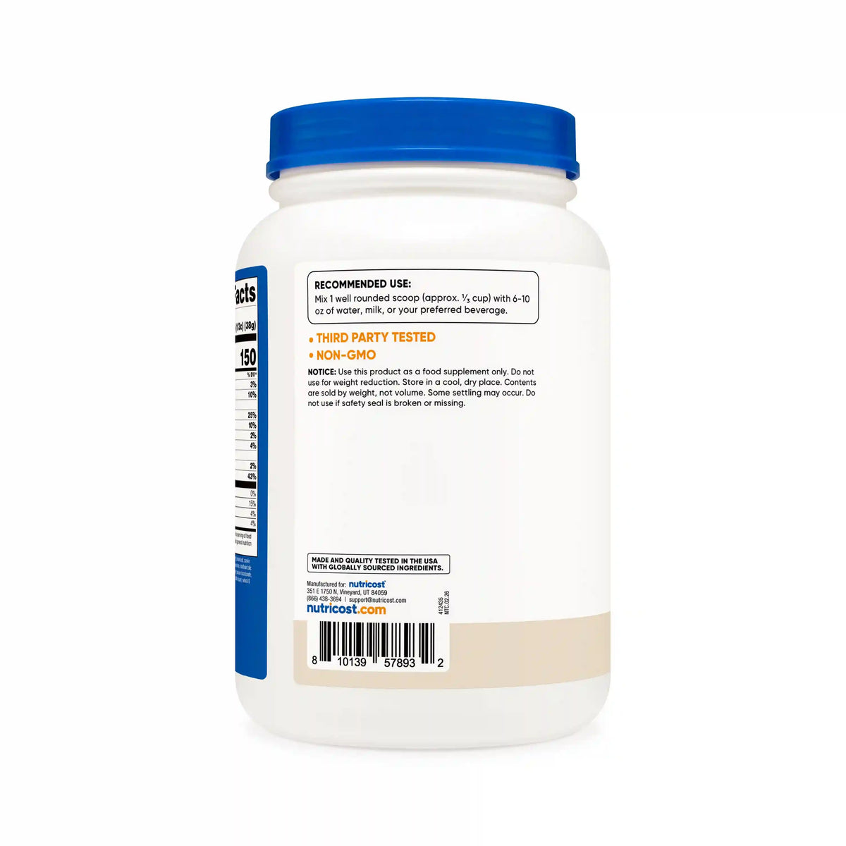 Nutricost Whey Protein Concentrate Powder